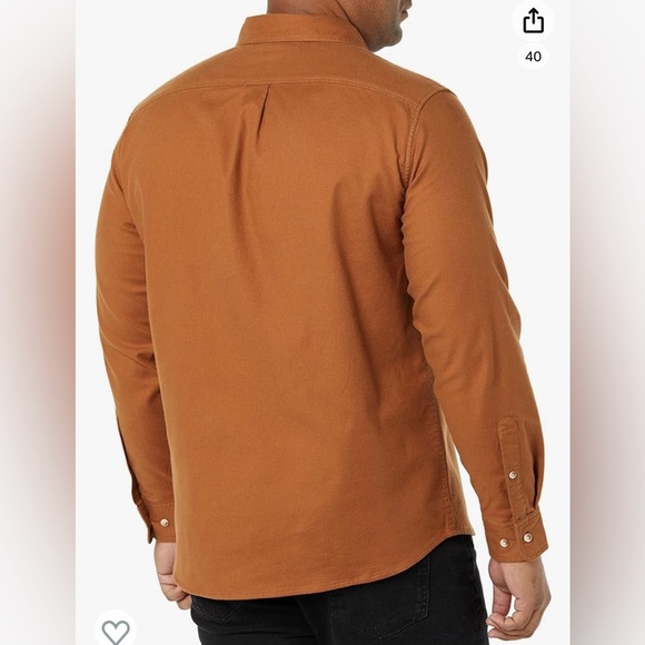 Men's Slim-Fit Long-Sleeve Stretch Oxford - Picture 2 of 8